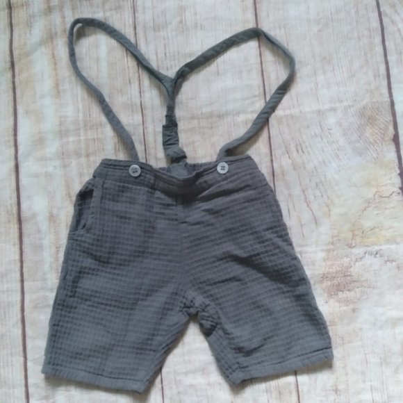 Violeta Federico suspender shorts size 24m - Picture 1 of 3